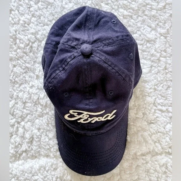 Ford Blue Snap Back Hat Cap - Picture 5 of 8
